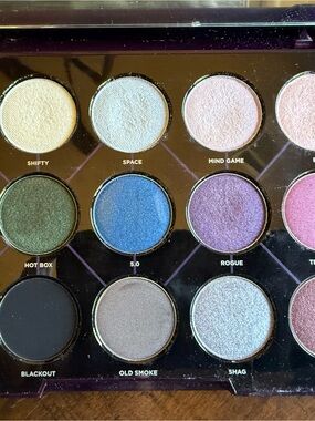 Urban Decay Distortion Eyeshadow Palette — Blue, Purple, Green & Black Shades